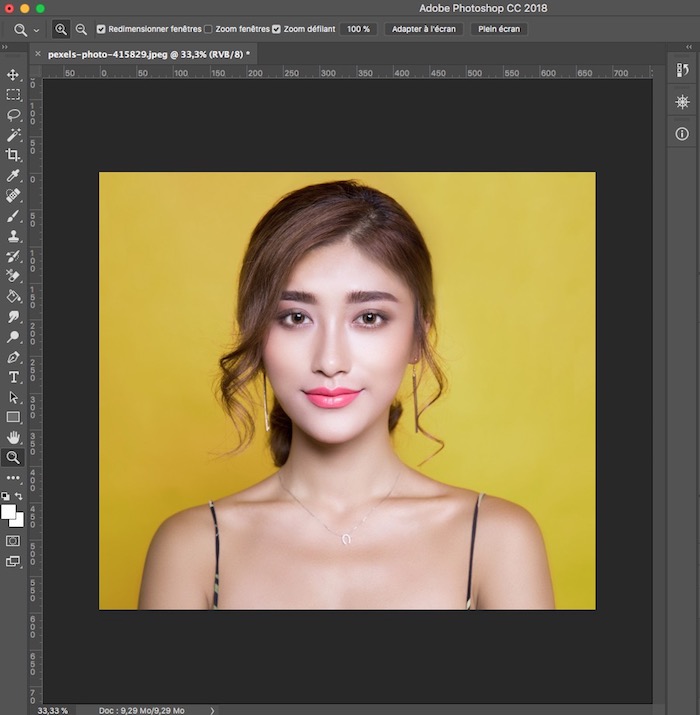 changer la couleur des yeux dans photoshop