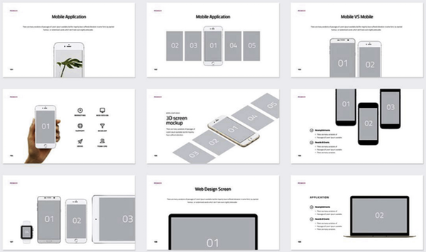 Mockups et free présentation power point