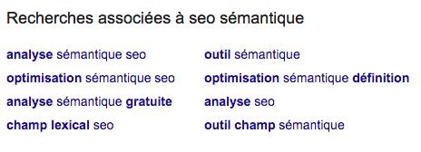 seo sémantique