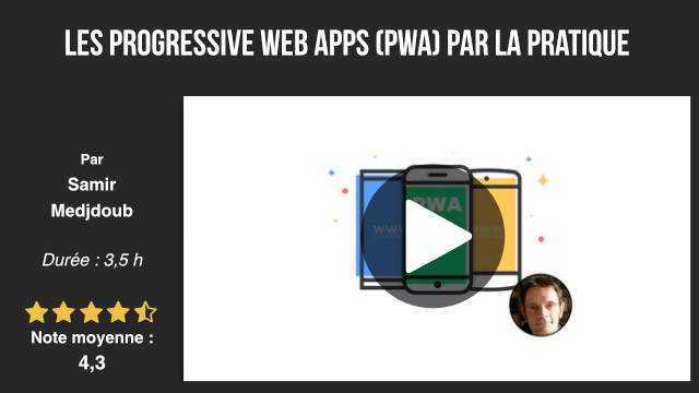 formation développement progressive web apps