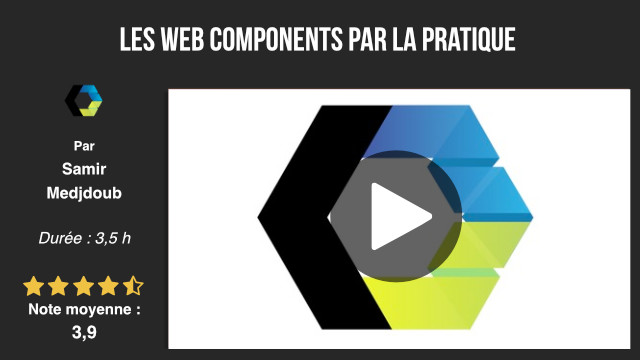 formation développement web components