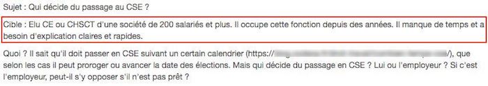 brief de rédaction d'article de blog