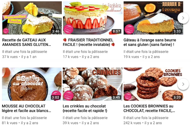 Miniatures videos youtube patisserie