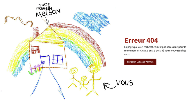 Erreur 404 dessin enfant