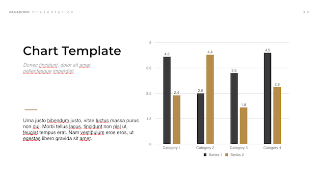 Exemple graphique Keynote