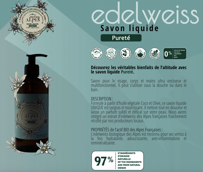 Illustration packagin savon