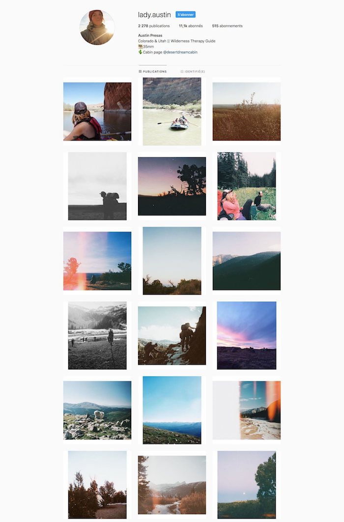 layout instagram