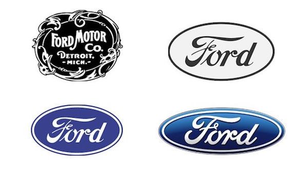 Logo minimaliste Ford