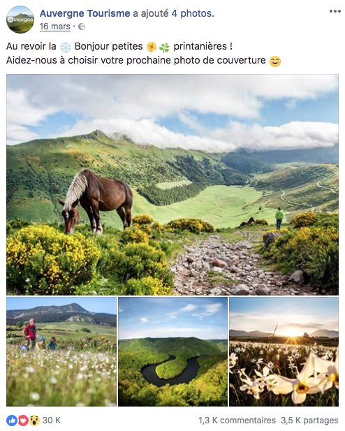 obtenir des commentaires sur une publication facebook