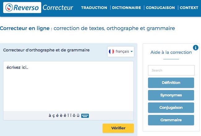 correcteur d'orhographe gratuit