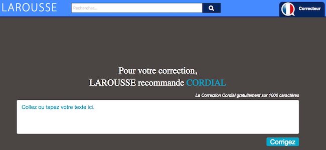 correcteur d'orhographe gratuit