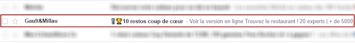 taux de clic et émojis