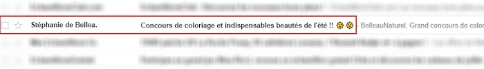 taux de clic et émojis