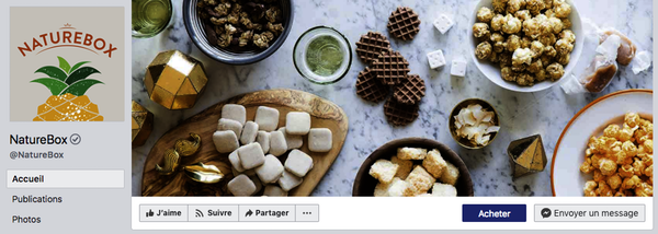 Couverture Facebook Flat Lay
