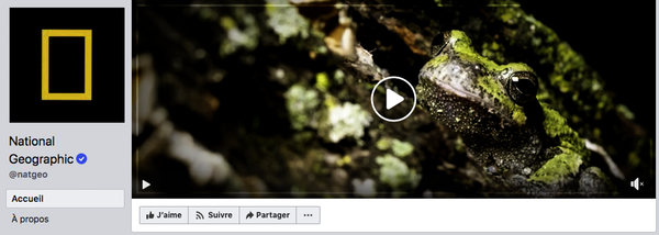 Couverture Facebook vidéo