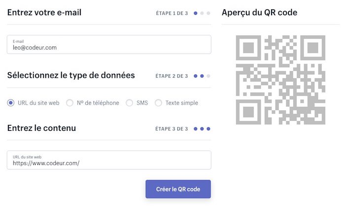 outil pour créer un qr code