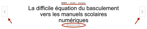 Eléments de navigation