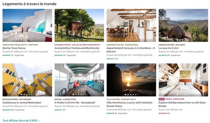 suggestions airbnb