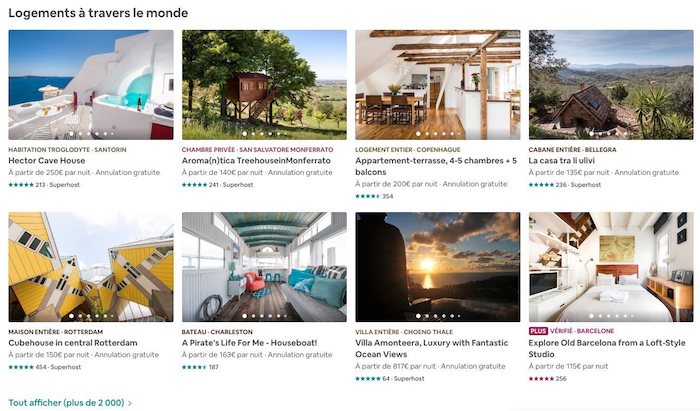 suggestions airbnb