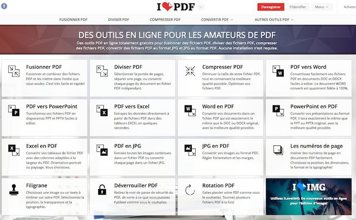 outil pour fusionner des pdf