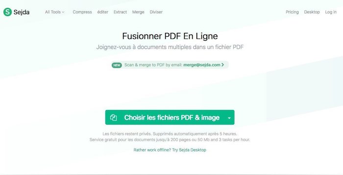 outil pour fusionner des pdf