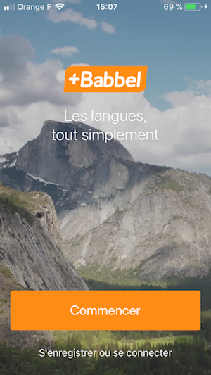 onboarding d'application mobile