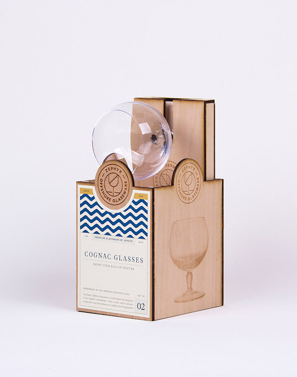 Packaging bois verre