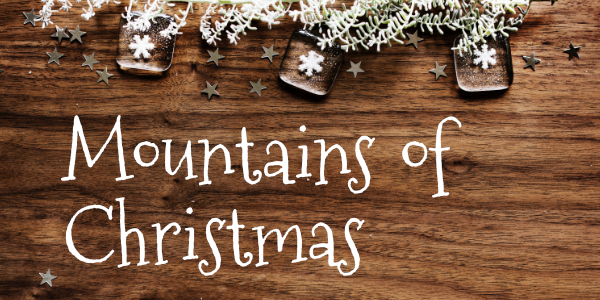 Mountains of Christmas typographie