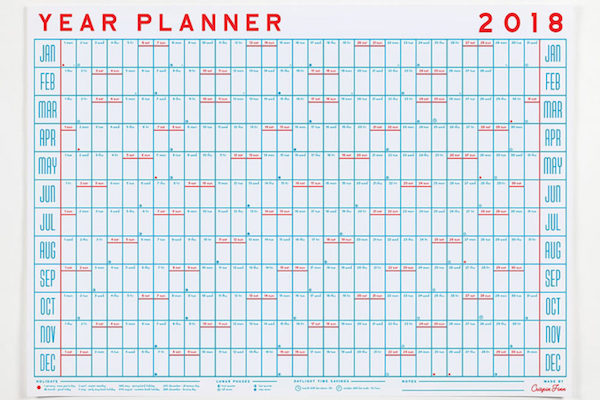 Calendrier planning