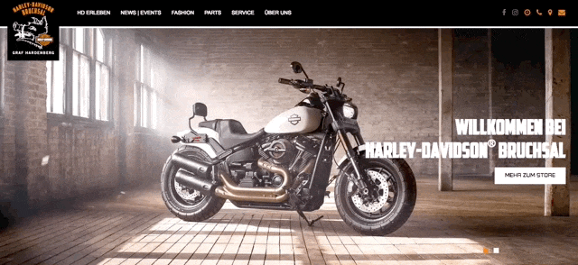 Harley Davidson Bruchsal cinemagrpahe