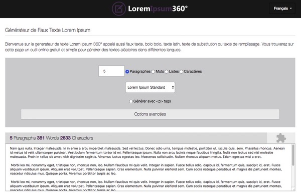 Lorem Ipsum 360