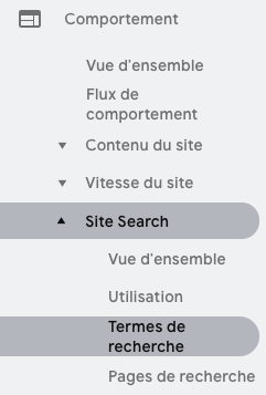 Termes de recherche