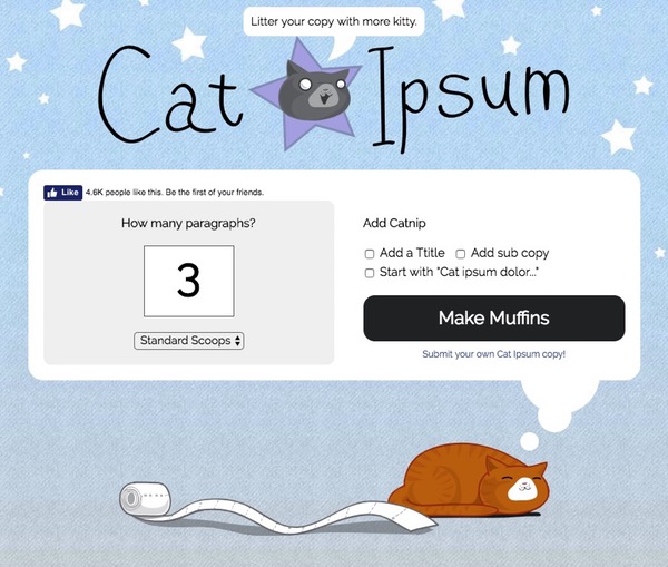 Cat Ipsum
