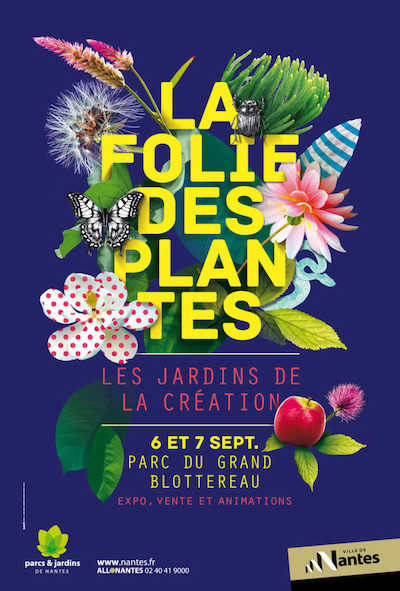 La folie des plantes affiche 3d