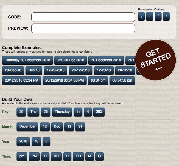 PHP Date Form