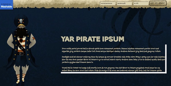 Pirate Ipsum