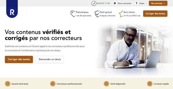 Service correction de Redacteur.com