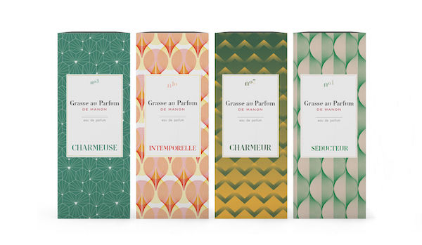 Packaging illustration parfum