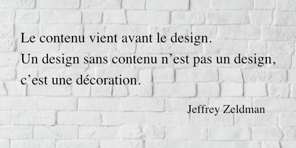 Citation Jeffrey Zeldman