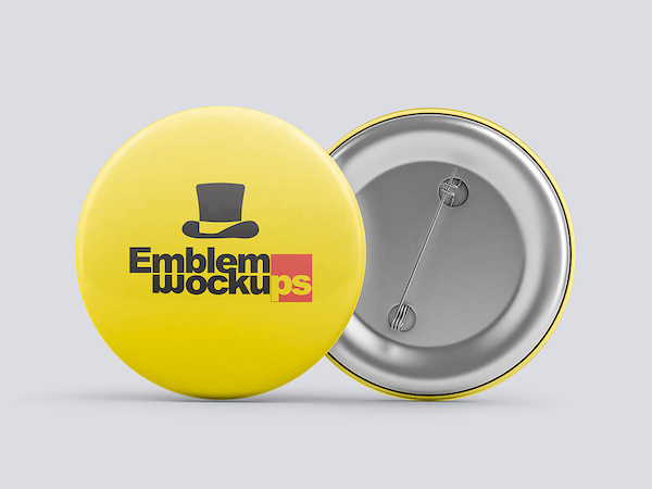 Mockup logo badge