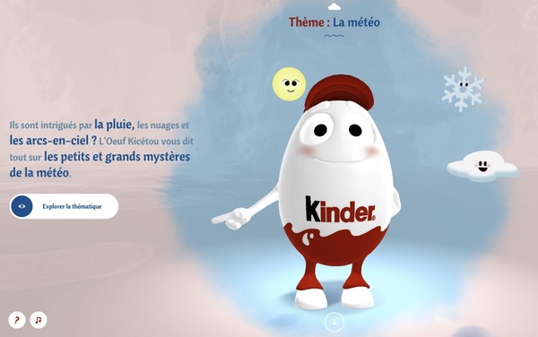 Personnage site web enfants