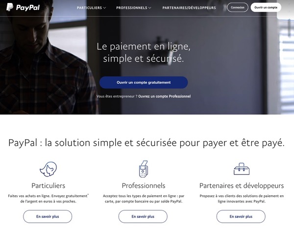 Paiement en ligne PayPal