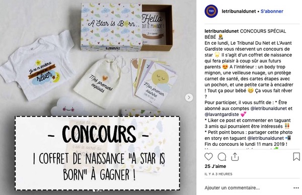 Concours Instagram