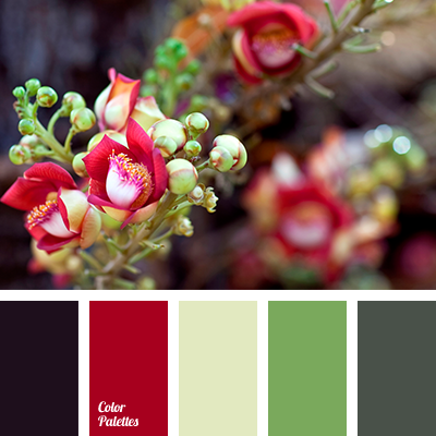 Palette couleurs printannier