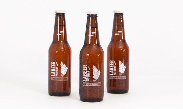 Mockup bouteille de bière