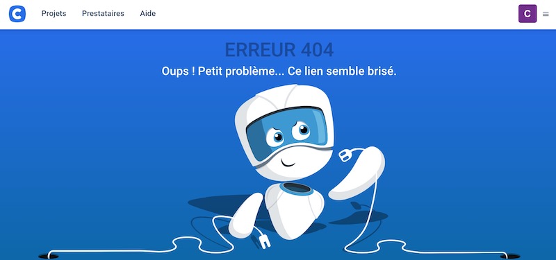 Erreur 404 Codeur