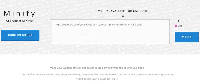 Minifier.org