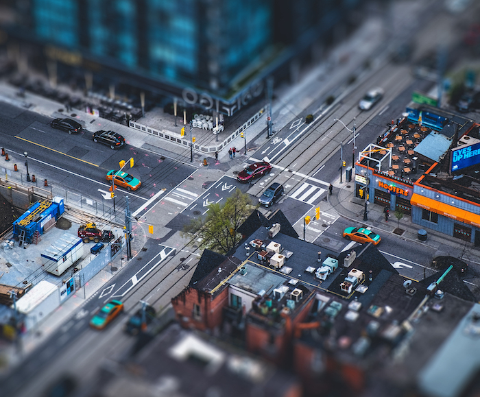 Effet tilt shift