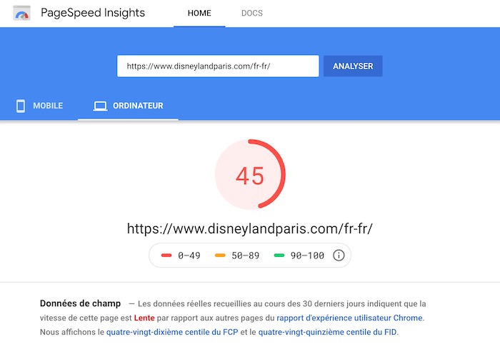 Page Speed Insights