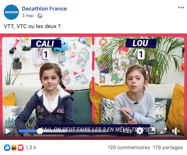 Publication vidéo